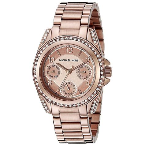 michael kors mini blair watch|Blair Mini Pavé Rose Gold.